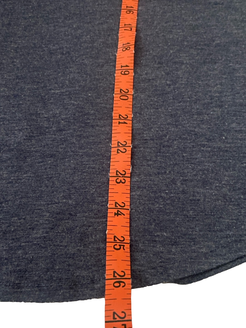 SHEIN Navy V-Neck Short Sleeve Tee, Size S - Picture 6 of 6